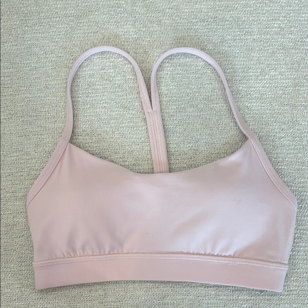 Lulu Flow Y Nulu Pink Sports Bra